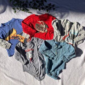 Mixed Brands 18M Long Sleeve Shirts Play Condition